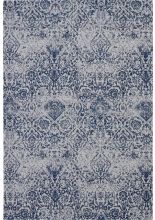 Nourison Damask DAS06Ivory/Navy Area Rugs