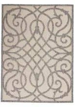 Nourison Palamos PLS04Cream Grey Area Rugs