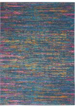 Nourison Passion PSN35Blue/Multicolor Area Rugs