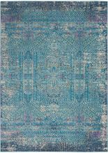 Nourison Passion PSN38Blue Area Rugs