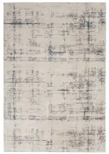 Nourison Rustic Textures RUS06Ivory/Blue Area Rugs