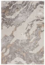 Nourison Sleek Textures SLE03Brown/Ivory Area Rugs