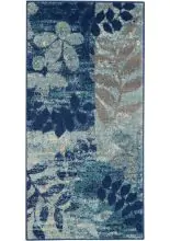 Nourison Tranquil TRA01Navy/Light Blue Area Rugs