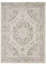 Nourison Tranquil TRA05Ivory/Grey Area Rugs