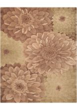 Nourison Tropics TS11Taupe/Green Area Rugs