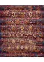 Nourison Vintage Kashan VKA03Red/Multicolor Area Rugs