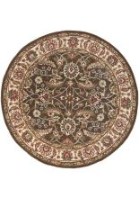 Livabliss Caesar CAE-1003 Dark Brown Area Rug