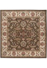 Livabliss Caesar CAE-1003 Dark Brown Area Rug