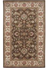 Livabliss Caesar CAE-1003 Dark Brown Area Rug