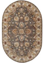 Livabliss Caesar CAE-1005 Charcoal Area Rug