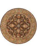 Livabliss Caesar CAE-1009 Dark Brown Area Rug