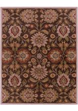 Livabliss Caesar CAE-1051 Dark Brown Area Rug