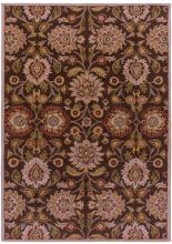 Livabliss Caesar CAE-1051 Dark Brown Area Rug