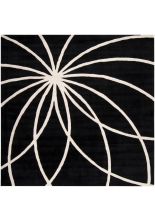 Livabliss Forum FM-7072 Black Area Rug