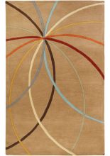 Livabliss Forum FM-7140 Mustard Area Rug