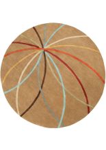 Livabliss Forum FM-7140 Mustard Area Rug