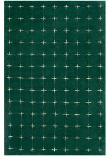 Brook BKO-2333 Dark Green Area Rug