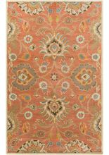 Caesar CAE-1107 Red Area Rug