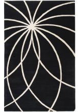 Forum FM-7072 Black Area Rug