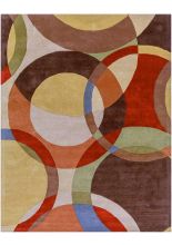 Forum FM-7108 Dark Brown Area Rug