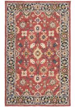 Oriental Weavers ALFRESCO ALFRE-28404 Red  5' x 8' Imgs Traditional Area Rugs