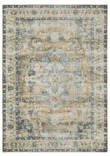 Oriental Weavers CHARLESTON CHARL-CHA02 BLUE   2' X 8' Img1 Transitional Traditional Area Rugs