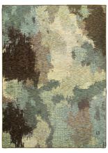 Oriental Weavers EVOLUTION EVL-8011B Blue  5' 3" X 7' 3" Img1 Contemporary Area Rugs