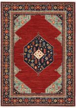 Oriental Weavers LILIHAN LILIH-5503M Red  2' x 3' Imgs Traditional Area Rugs