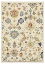 Oriental Weavers LUCCA LUCCA-5507W IVORY   2' X 6' Imgs Traditional Area Rugs