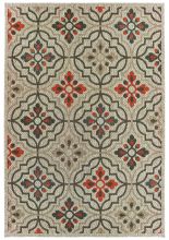 Oriental Weavers LATITUDE LATIT-709Y3 Grey  6' 7" X 9' 2" Imgs Transitional Outdoors Area Rugs