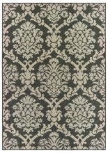 Oriental Weavers LATITUDE LATIT-8020K Grey  7'10" X 10' Imgs Transitional Floral Outdoors Area Rugs