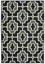 Oriental Weavers Marina MAI-1491Z BLACK   6' 7" X 9' 6" Imgs Transitional Outdoors Area Rugs