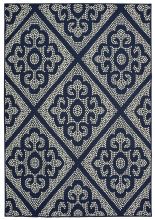 Oriental Weavers Marina MAI-3804B NAVY   5' 3" X 7' 6" Imgs Transitional Outdoors Area Rugs