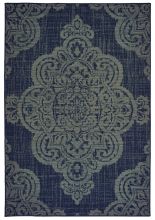 Oriental Weavers Marina MAI-5929B Navy  2' 3" X 7' 6" Img1 Traditional Outdoors Area Rugs