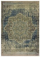 Oriental Weavers RALEIGH RAL-6649H BLUE   3'10" X 5' 5" Imgs Traditional Transitional Area Rugs