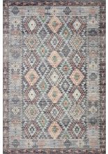 Loloi II Zion ZIO-01 GREY / MULTI Area Rugs