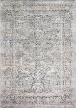 Loloi II LUCIA LUC-03 STEEL / IVORY Area Rugs