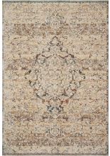 Loloi LOURDES LOU-06 IVORY / MULTI Area Rugs