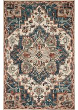 Loloi VICTORIA VK-16 BLUE / RED Area Rugs