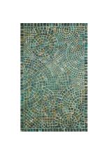 Trans Ocean Visions V 3257 Lapis 5' x 8' Img1 Outdoors Contemporary Area Rugs