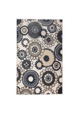 Trans Ocean Canyon 9376 ivory 3'2" x 4'11" Img-tmb Contemporary Floral Outdoors Area Rugs