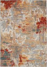 Nourison Artworks Contemporary Machine made ATW03 Area Rug