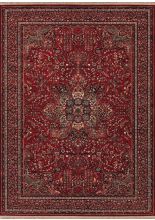 Couristan KASHIMAR ALL OVER CENTER MEDALLION ANTIQUE RED Area Rugs