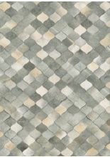 Couristan CHALET DIAMONDS Ivory/ Grey Area Rugs